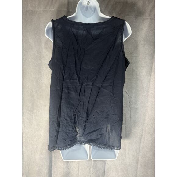 Bass woman tank top size Large dark blue - Picture 2 of 3